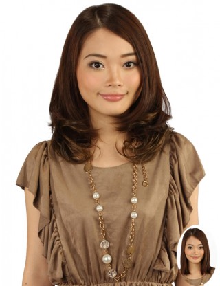 Wigs2you 接髪片 日本正品 髪片 卷 修臉 魅力 時尚接髪片 氣質OL型WS-5018-CB
